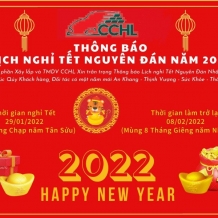 THÔNG BÁO LỊCH NGHỈ TẾT NGUYÊN ĐÁN NHÂM DẦN NĂM 2022