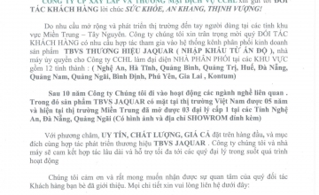  THƯ MỜI HỢP TÁC MỞ ĐẠI LÝ CẤP 1, CẤP 2  NĂM 2021 